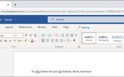 Try The Online Versions Of Word, Excel, And Powerpoint